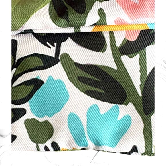 Outdoor Tropical Flower Pillow Covers Rectangle 20" x 12" Waterproof Polyester - Picture 4 of 6